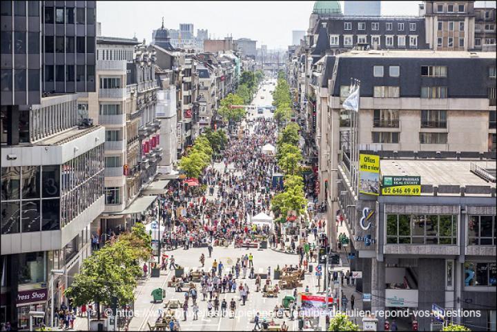 voetgangerscentrum Bruxelles