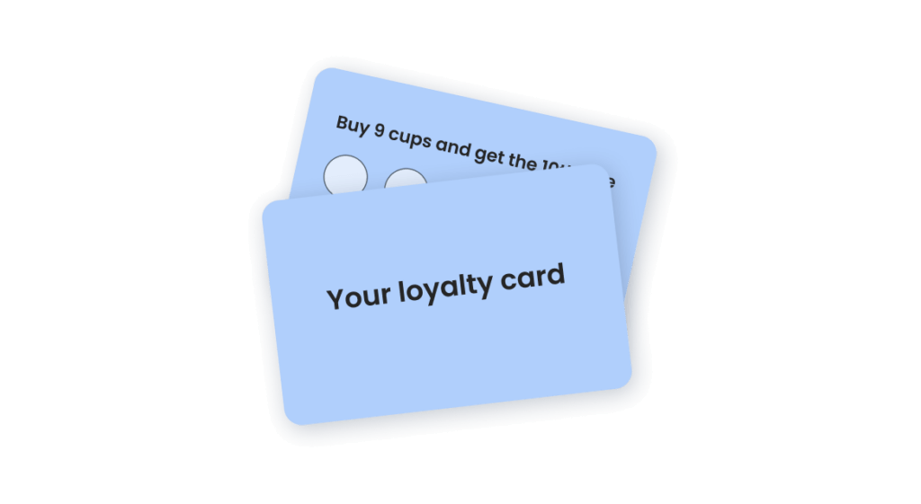 paper loyalty cards